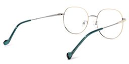 Qusay Round Green Glasses4