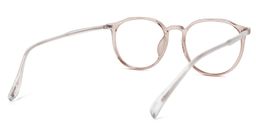 Quim Round Beige Glasses4