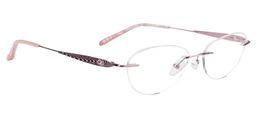 Melody Oval Pink Glasses2
