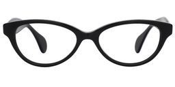 Saysah Cat Eye Black Glasses0