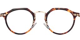  Fleur Geometric Tortoise Glasses2