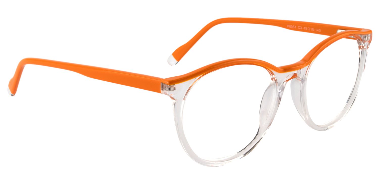 Round Orange Glasses | Zeelool Glasses2