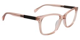 Benjamin Square Beige/Clear Glasses2