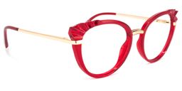 River Cateye Red Glasses1