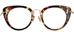 Nicola Cat Eye Tortoise Glasses5