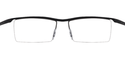 Perla Rectangle Black Glasses2