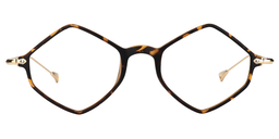 Misa Rhombic Tortoise Glasses0