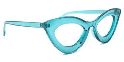 Quennell Cateye Light-Blue Glasses2