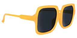 Ronnie Square Yellow Sunglasses2