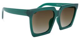 Rosa Square Dark-Green Sunglasses2