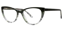 Jonathan Cat eye Dark-Green Glasses3