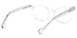 Raegan Cateye Clear Glasses4
