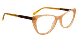 Sakura Cat eye Beige Glasses3
