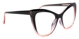 Shelby Cateye Black-Pink Glasses2