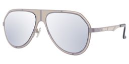 Adolf Aviator Gray Sunglasses2