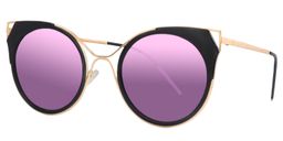 Sara Cat-eye Black Sunglasses3