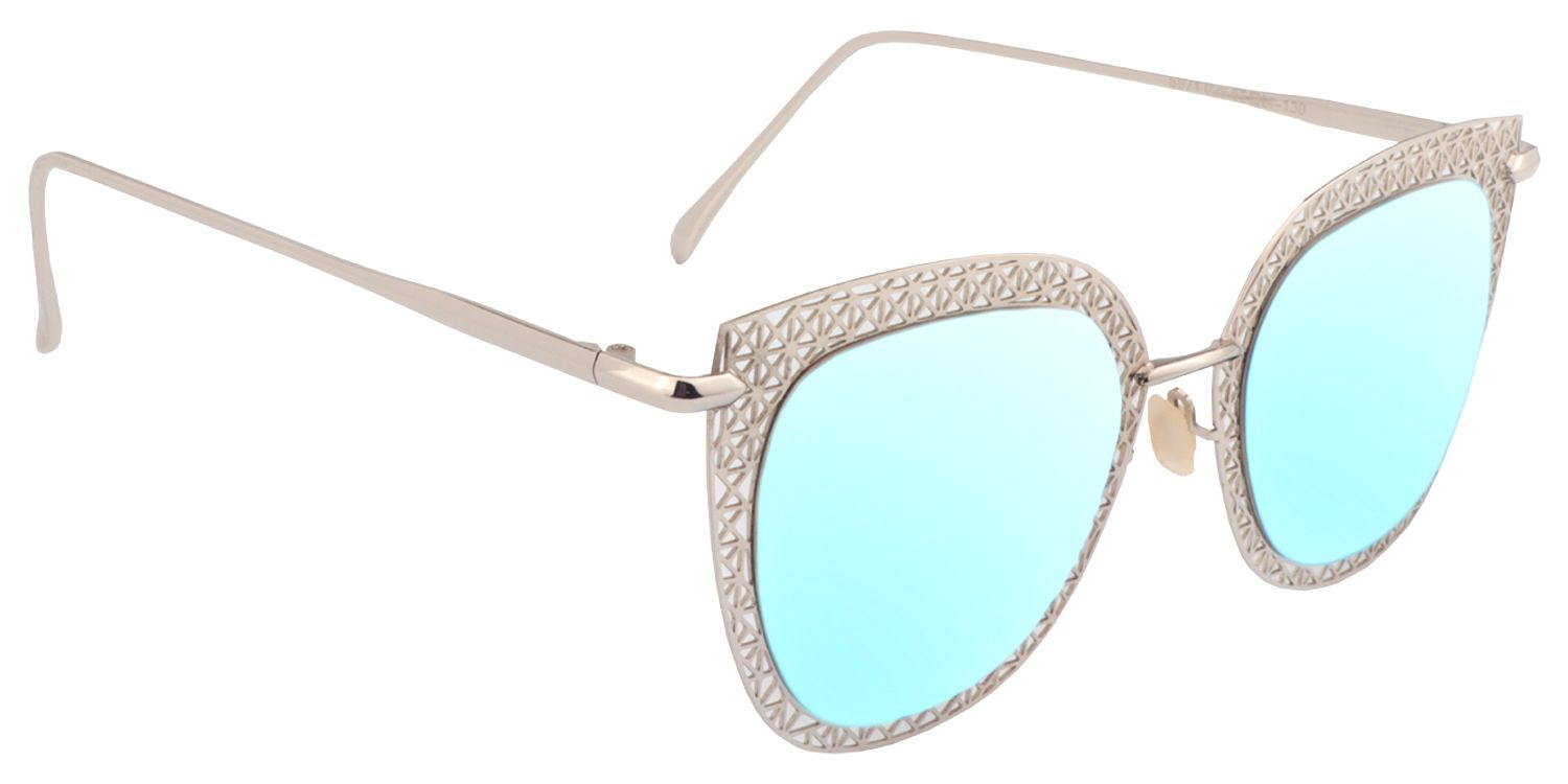 Cat-eye Gray Sunglasses | Zeelool Sunglasses3