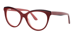 Aletta Cat Eye Red Glasses2