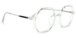 Tanner Geometric Light-Green Glasses2