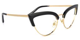 Eloisa Cateye Black Glasses2