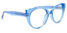 Weston Cateye Light-Blue Glasses2