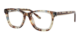 Henna Rectangle Brown Glasses2