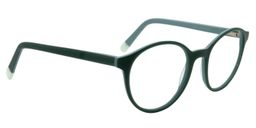 Aladin Round Dark Green Glasses3