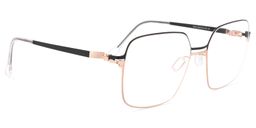 Yadira Square Two-Tone Glasses2