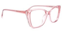 Yoselin Cateye Pink Glasses2