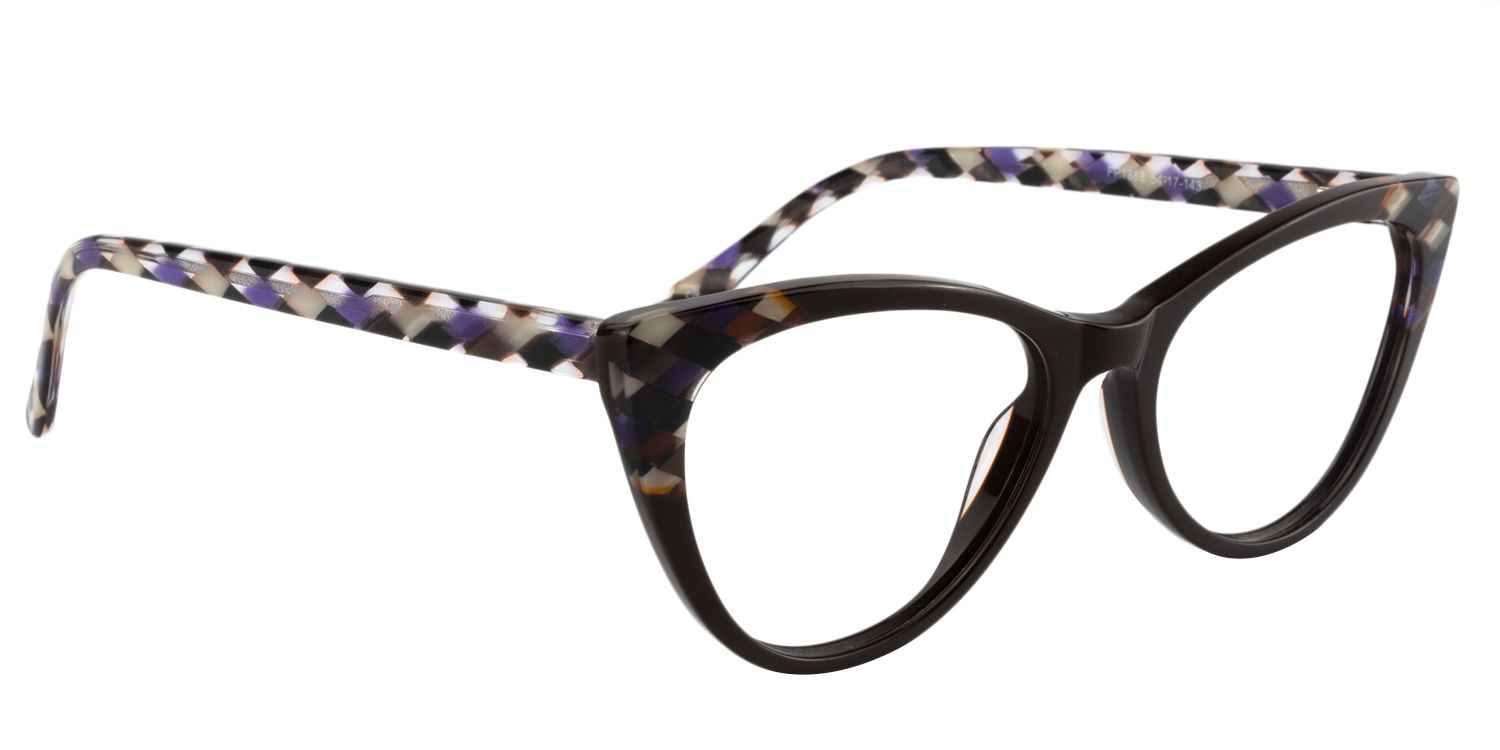 Cateye Brown Glasses | Zeelool Glasses3