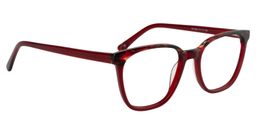 Daisy Square Red Glasses2