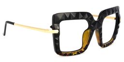 Amecia Square Tortoise Glasses2