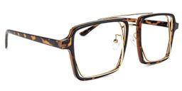 Nellie Tortoise-Gold Aviator Glasses2