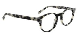 Alberta Round Light Tortoise Glasses3