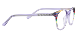 Magda Round Light Purple Glasses4