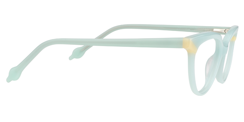Cat Eye Light Green Glasses | Zeelool Eyewear4