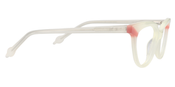 Lois Cat Eye Creamy White Glasses4