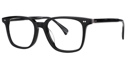 Quentin Rectangle Black Glasses2