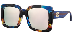 Damian Square Blue Tortoise Sunglasses2