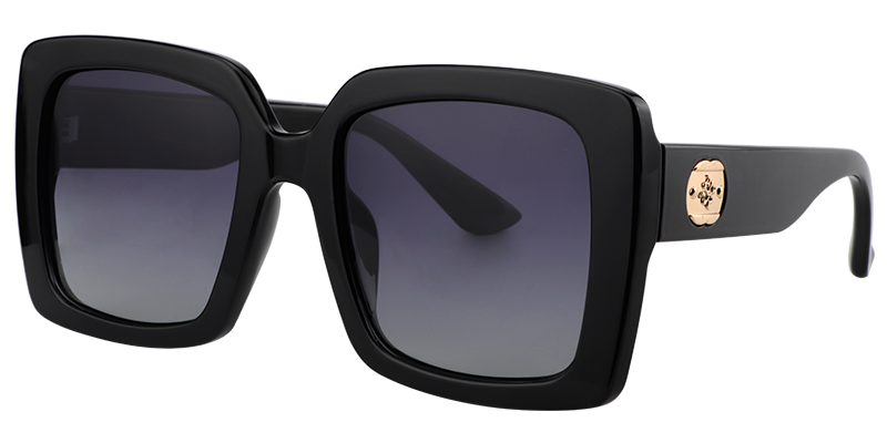 Square Black Sunglasses | Zeelool Sunglasses2