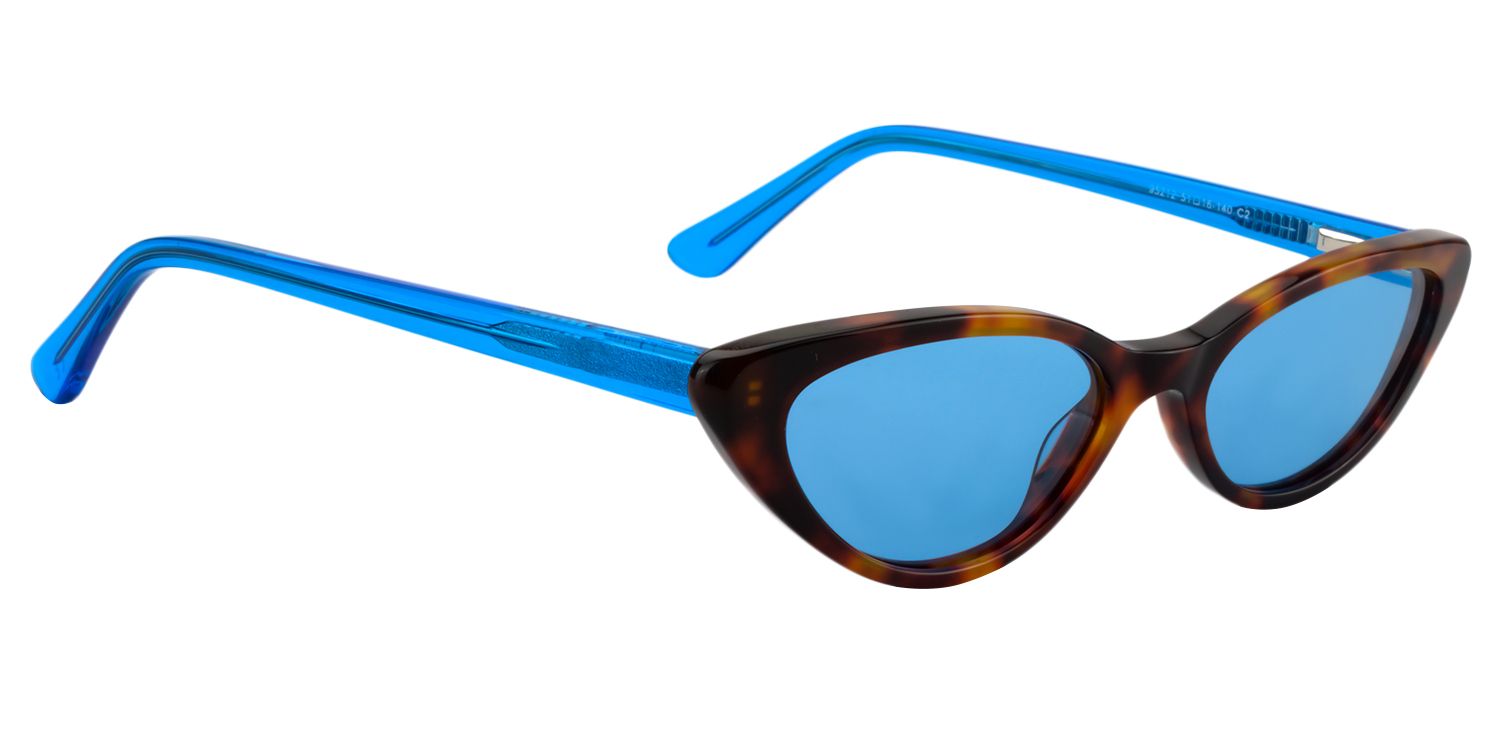 Oval Blue Sunglasses | Zeelool Sunglasses3