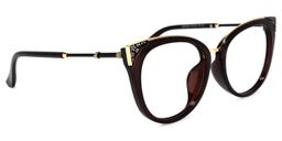 Dalton Cat Eye Burgundy Glasses2