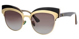 Pansy Browline Black Sunglasses2