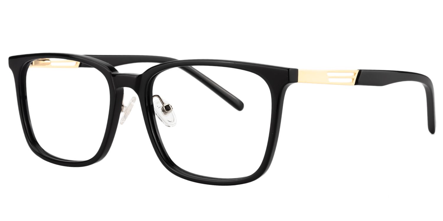 Square Black Glasses | Zeelool Glasses3