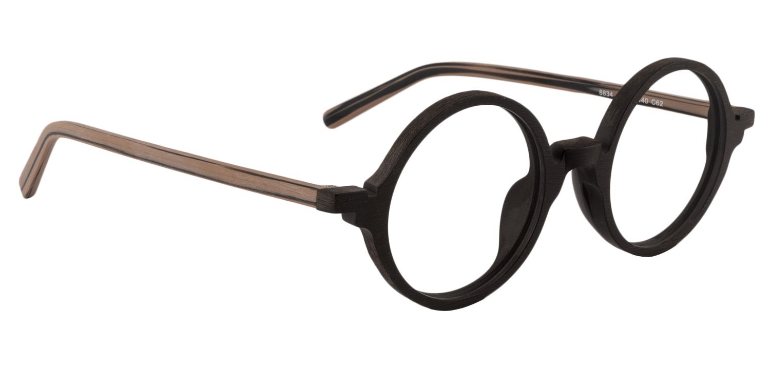Round Brown Glasses | Zeelool Glasses2