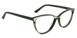 Allister Oval Dark Green Glasses2