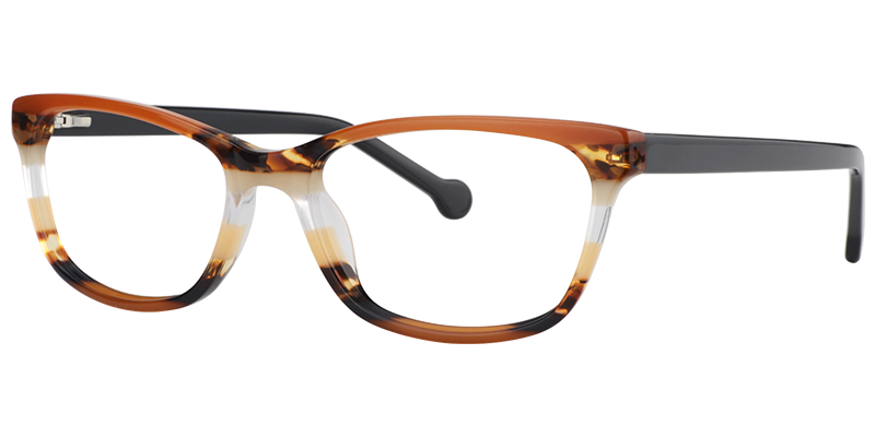 Rectangle Brown Glasses | Zeelool Prescription Glasses2