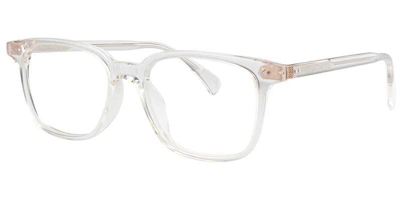 Rectangle Clear Glasses | Zeelool Eyeglasses2