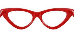 Joanna Cat Eye Red Glasses5