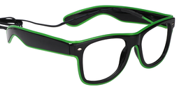 Owen Glowing Rectangle Green Glasses2